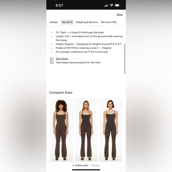 Aritzia Divinity Kick Flare Jumpsuit 🖤 - Picture 9 of 9